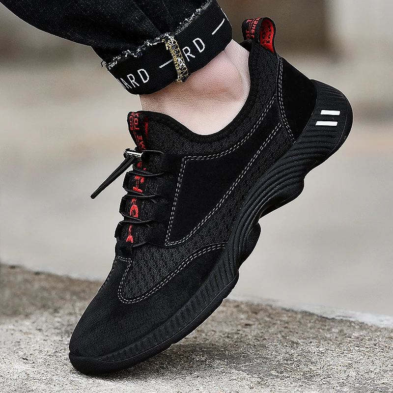 Лидер продаж мужские кроссовки повседневная обувь для бега сетчатые дышащие