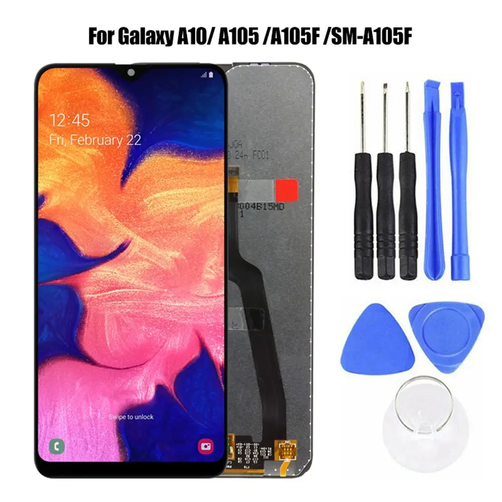 

ЖК-дисплей 6,2 ''для Samsung Galaxy A10 A105 A105F SM-A105F, ЖК-дисплей, сенсорный экран, дигитайзер в сборе, замена