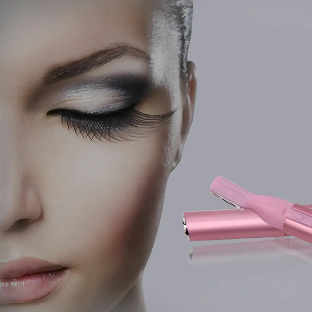 Электрические ножницы для лица и бровей Lady/Beauty триммер волос портативная Женская