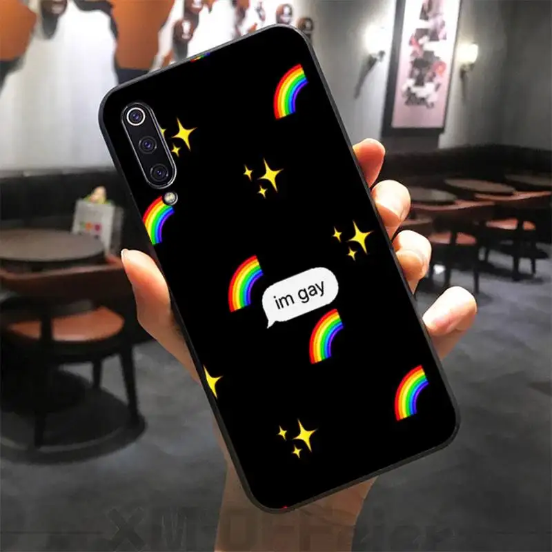 Чехол для телефона геев лесбиянок ЛГБТ радуга гордость мальчик Xiaomi mi 6 6plus 6X 8 9SE 10