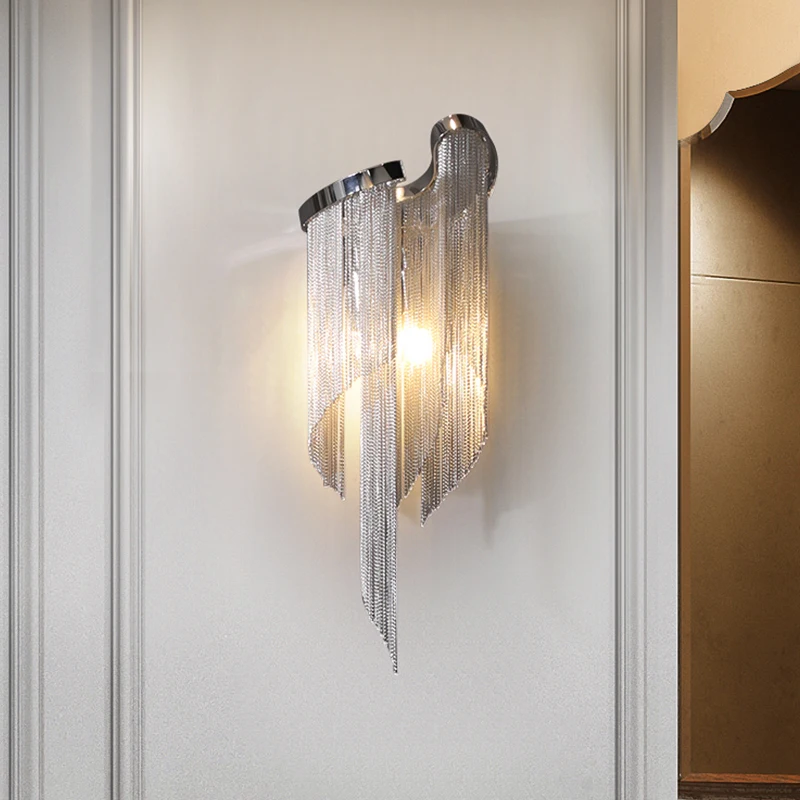 Крытый настенный светильник современный декор зеркальные настенные