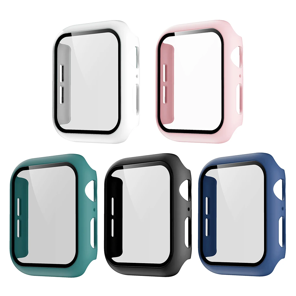 

Full Cover Tempered Glass Protective Film for Apple Watch 3 2 1 38mm Screen Protector