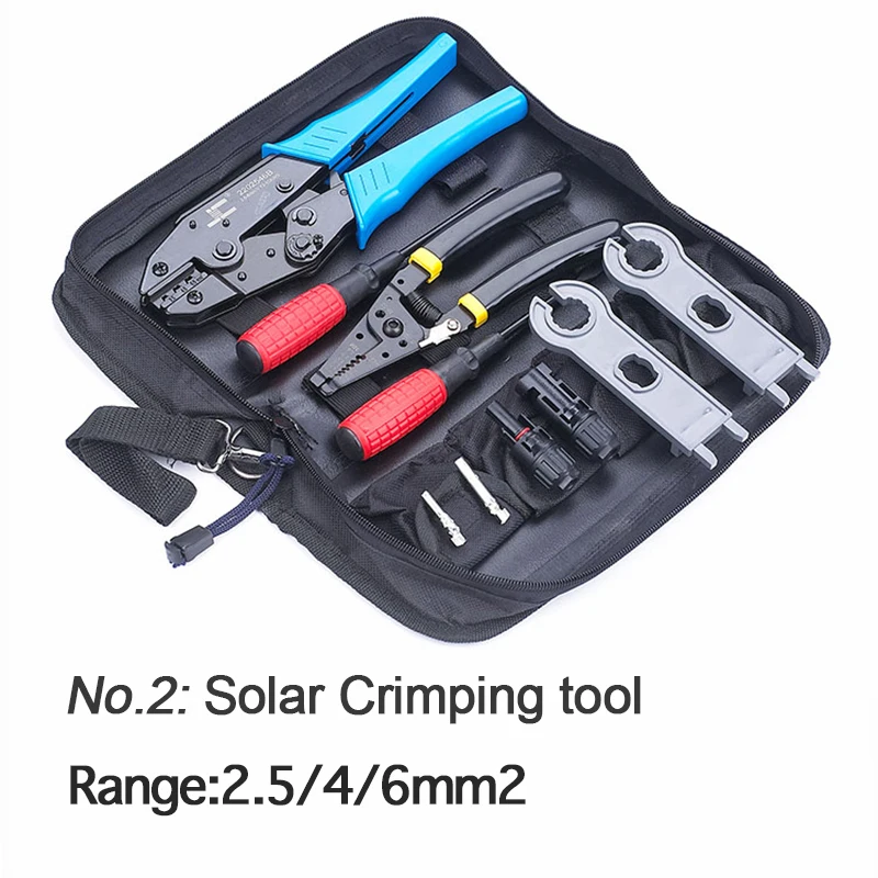 Обжимной инструмент ветка разъем солнечной панели гнездовой 30A 1000 В для PV кабеля 2