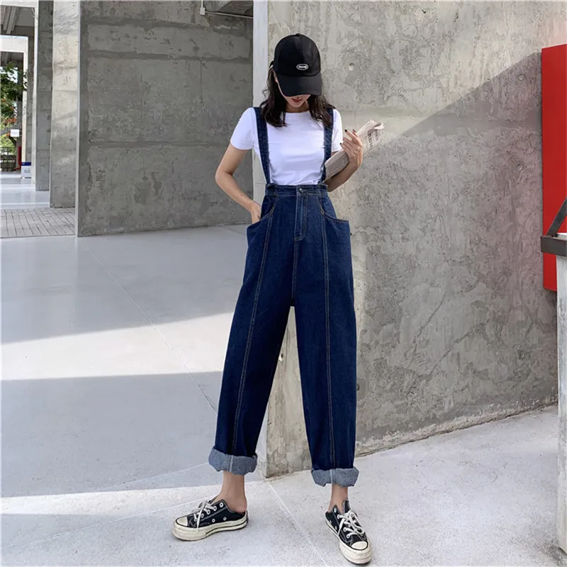 JUJULAND Overalls for women Jumpsuit Casual Solid Combinaison Femme Rompers Womens Long Playsuit Mujer Plus Size 3787 | Женская одежда