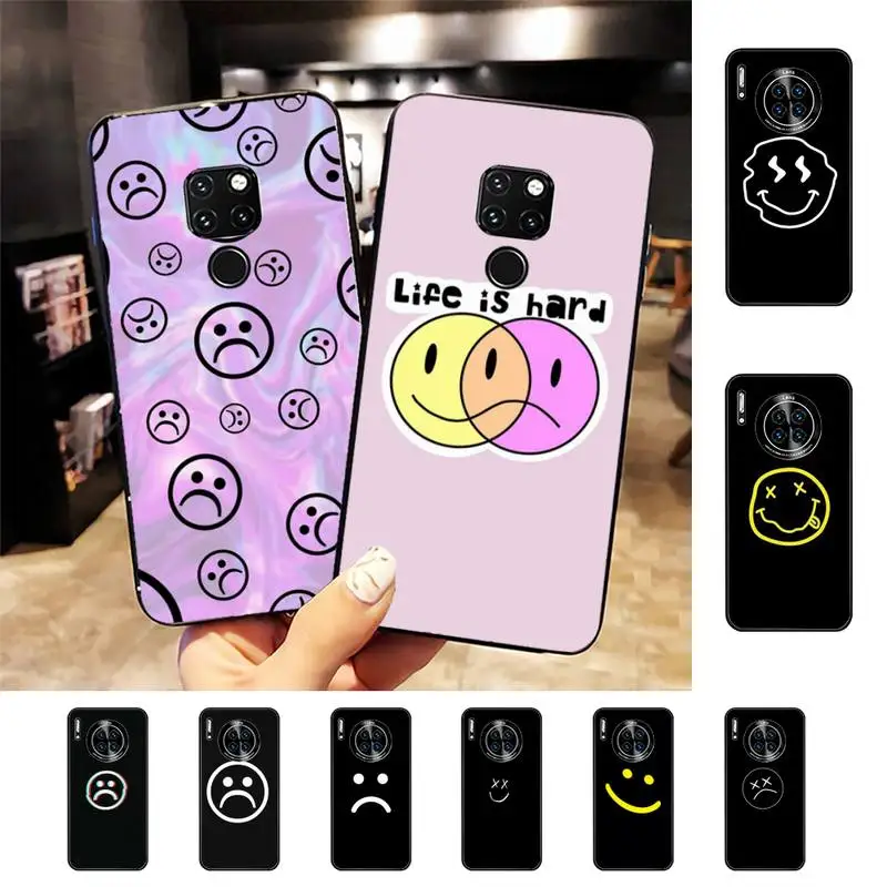 

Sad boy happy face Phone Case For Huawei Nova 3I 3E mate 20lite 20Pro 10lite Luxury funda case