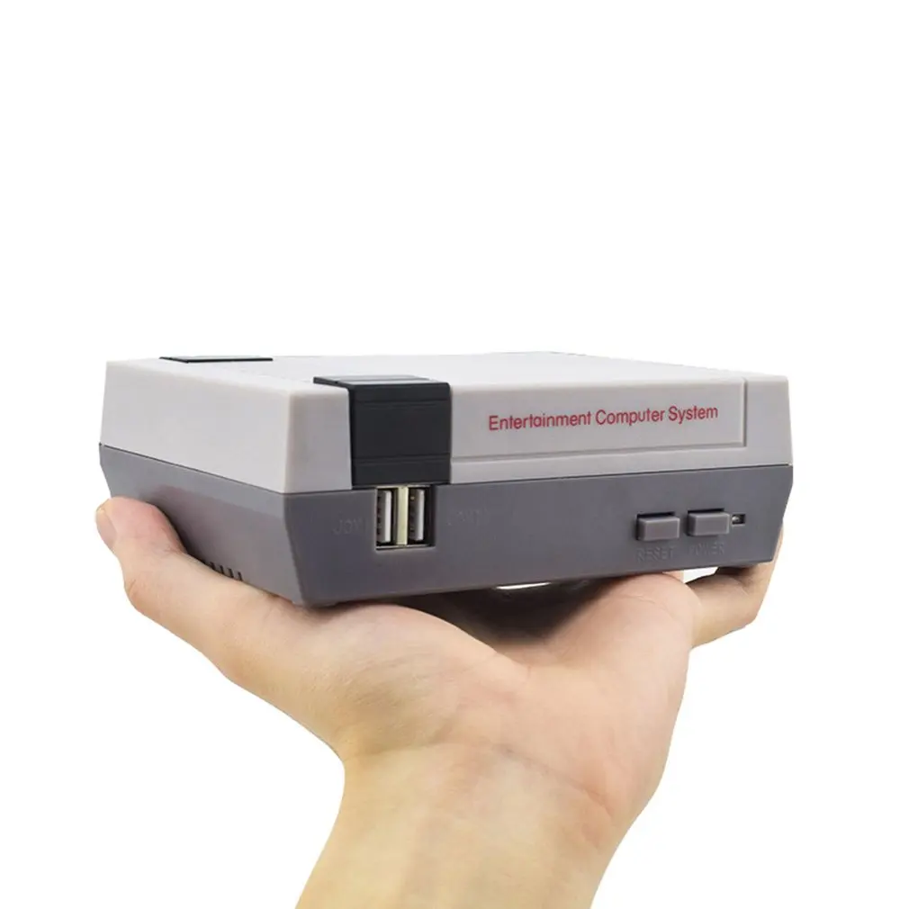 Мини ТВ игровая консоль 8 бит видео игровая консоль встроенный 620 игр портативный игровой плеер AV выход