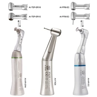 dental supplies for dentist contra angle handpiece low speed without led fiber optic connect with e type air motor