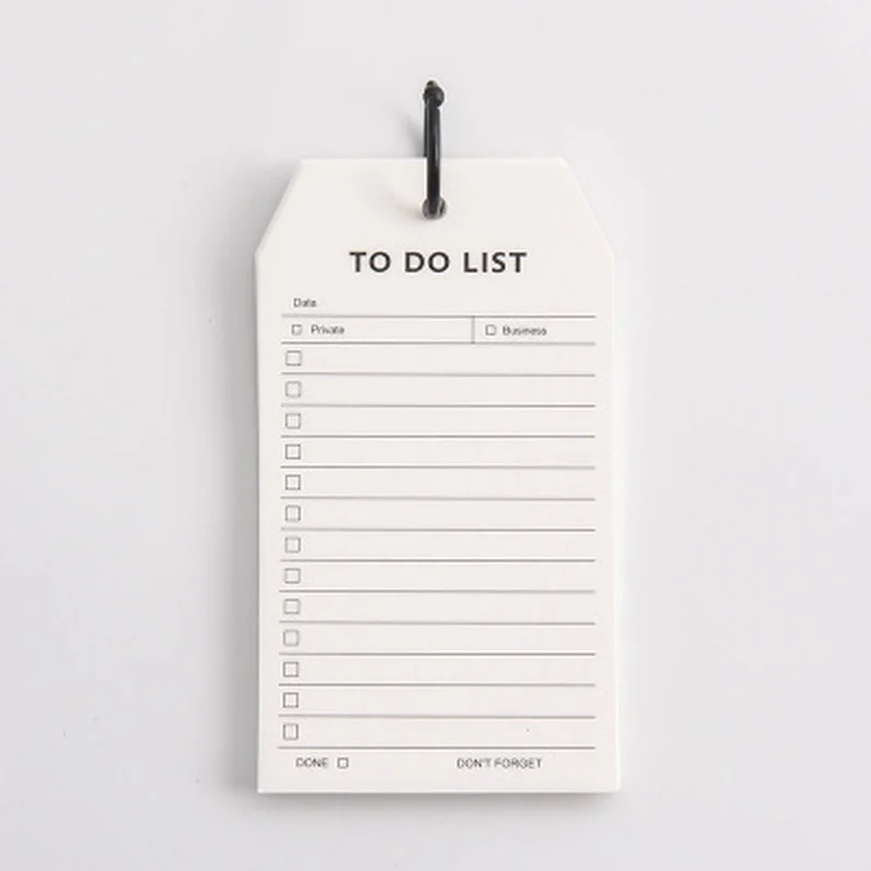 to do list 52 листа/набор новейший лист ежедневный расписание планировщик блокноты для заметок учебная работа блокноты для книг канцелярские принадлежности - Цвет: to do list
