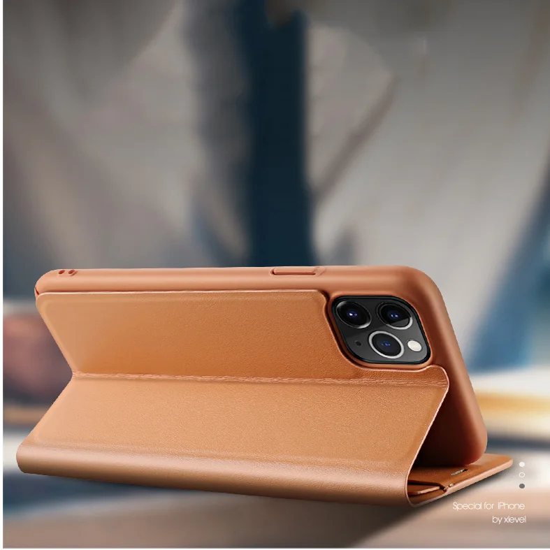 X-Level Чехол-книжка с бумажником для iPhone 11 Pro Max, с карманами для карт, с функцией подставки, чехол-книжка для iPhone 11 Pro