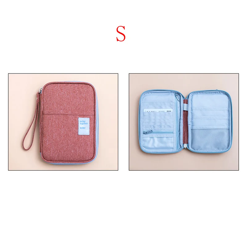 S Wine red Кошелек, сумка, Обложка для паспорта, держатель для карт, банк, кредитная карта, Обложка для паспорта, кошелек для карт, бумажник визитница, кошелек, сумка для кредитных карт - Цвет: S Wine red