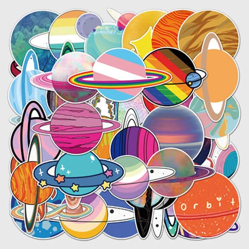 

Hot Selling 50 Cartoon Graffiti Waterproof Stickers, A Variety of Styles, Holiday Parties, Skateboards, Refrigerator Decorations