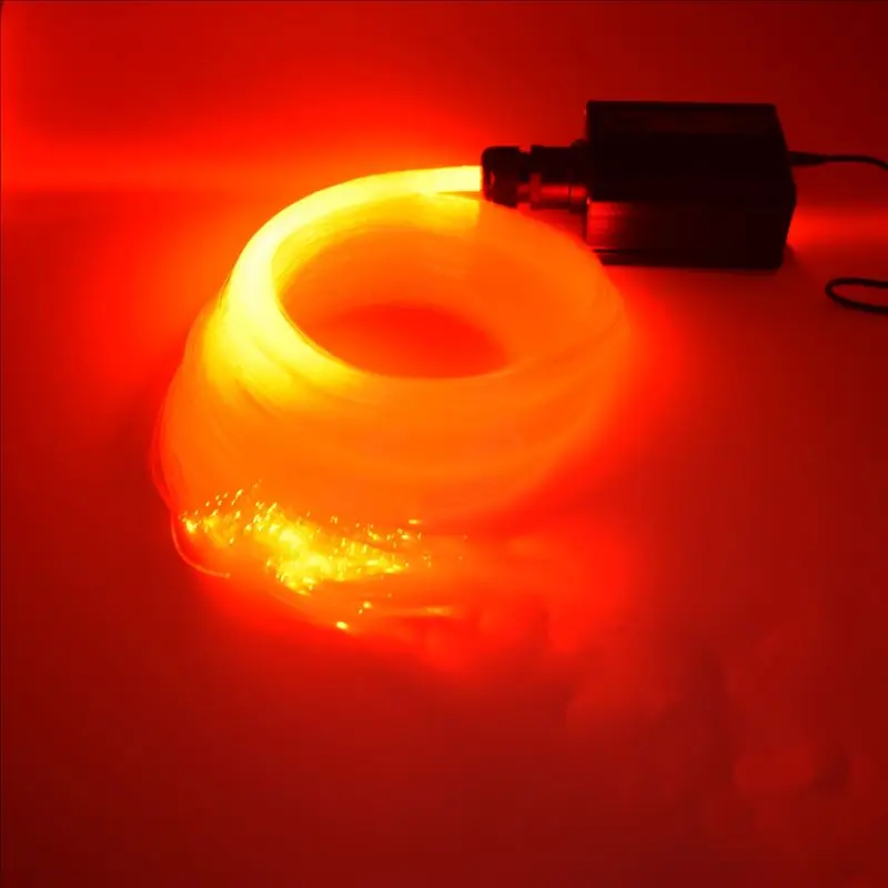 16 Вт RGBW волоконно оптический Звездный светильник потолочный комплект DC12V