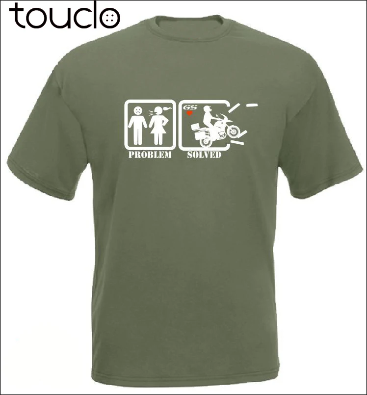 Мужские футболки модный грубый Топ футболка с круглым вырезом решим проблему