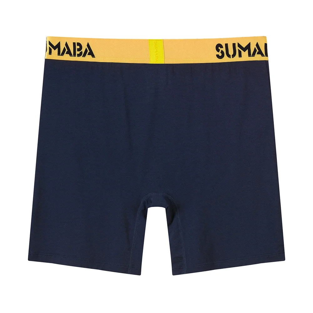 3-Pack Men's Boxer Briefs Underwear Set Fashion Trend Youth Ventilation Mens Boxer Shorts Bamboo Bodysuit Male Panties Shorts