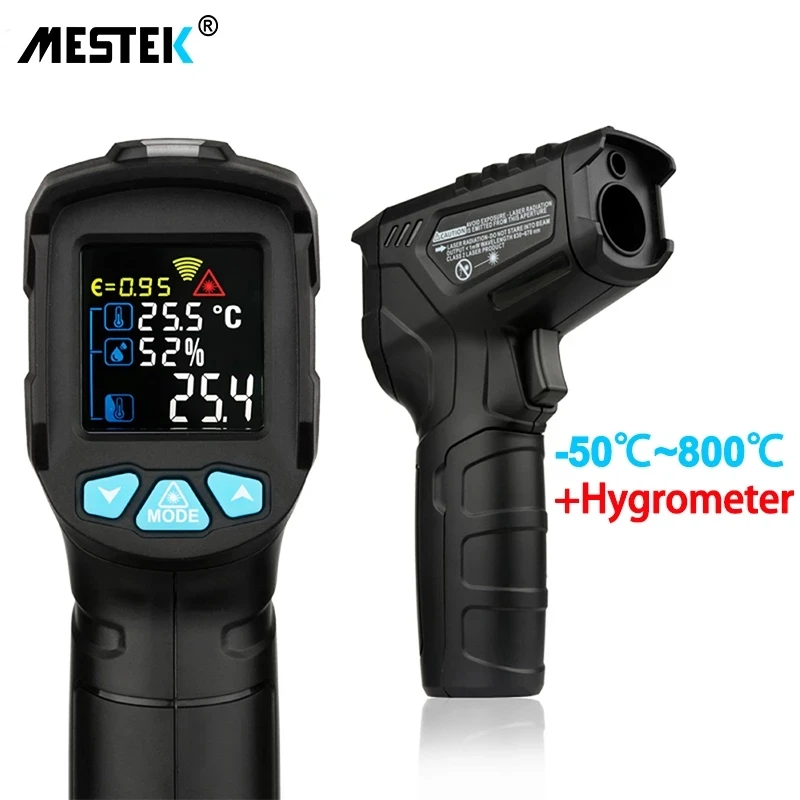 Thermometer Digital 800 Degree Infrared Thermometer Thermal Imager Laser Thermometers Pyrometer Hygrometer Thermostat Termometro