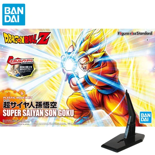 

Bandai Assembled Model Figure Dragon Ball Saiyan Goku Vegeta Frieza Sharu Decoration Model Toy Gift Series