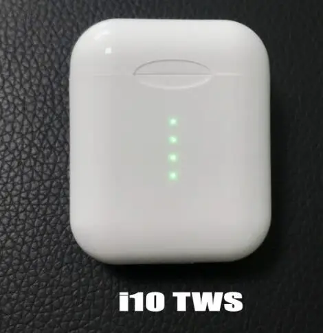 i10 I10 tws i10s tws Беспроводная поддержка зарядки наушники беспроводные наушники Bluetooth 5,0 наушники с сенсорным управлением гарнитура pk w1 i12 i13 - Цвет: i10
