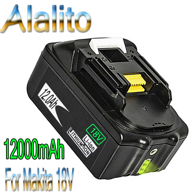 Перезаряжаемая батарея Makita для электроинструментов 18 в 12000 мАч 12 0 Ач