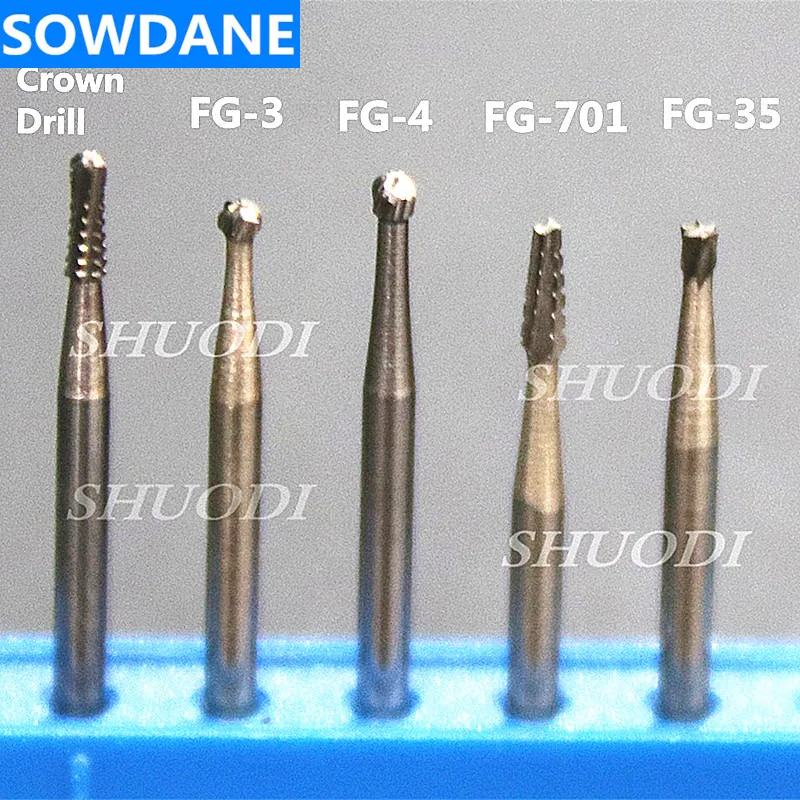 Стоматологический набор боров из карбида вольфрама высокоскоростные