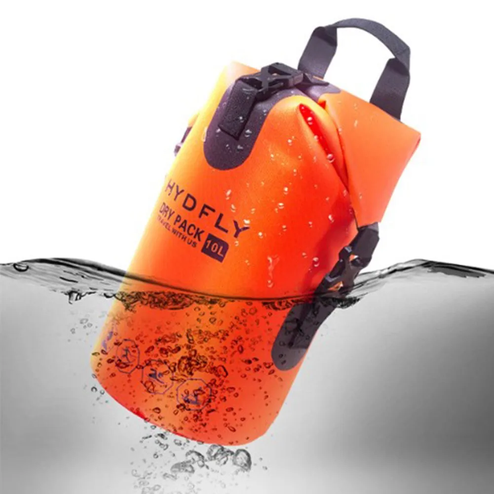 

10L Dry Pack Roll Top Waterproof Shoulder Travel Bag Hiking Camping Fishing Safety Air Quick Storage Bag