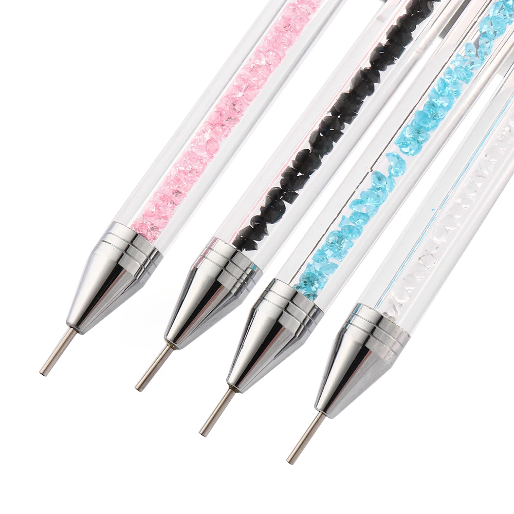 Маникюрный карандаш для ногтей 6 стилей 1 шт. сделай сам ручка-гвоздики со