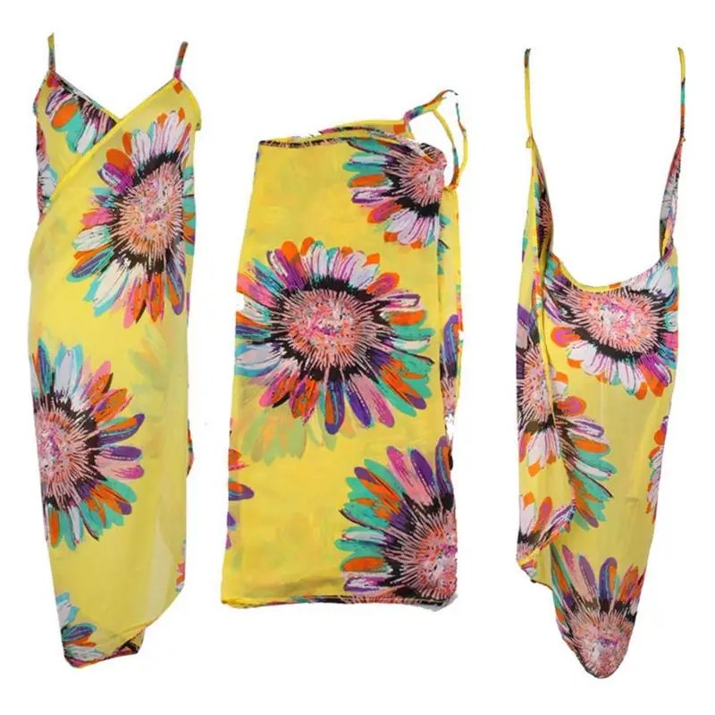 

Long backless dress, fashionable lady, suspender beach towel, beach skirt dress