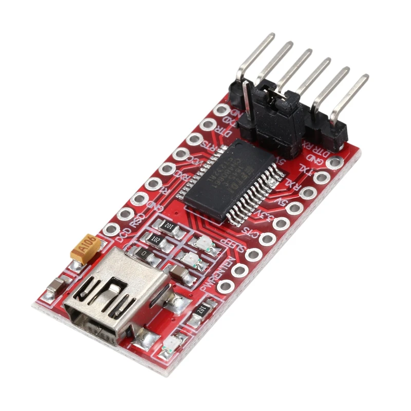 Последовательный модуль адаптера FT232RL FTDI USB 3 В 5 в TTL для мини-порта Arduino |