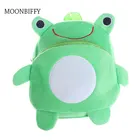 Миниатюрная школьная сумка с мультяшным рисунком лягушки, Детский рюкзак, детские школьные сумки, Детский плюшевый рюкзак на день рождения, рождественский подарок