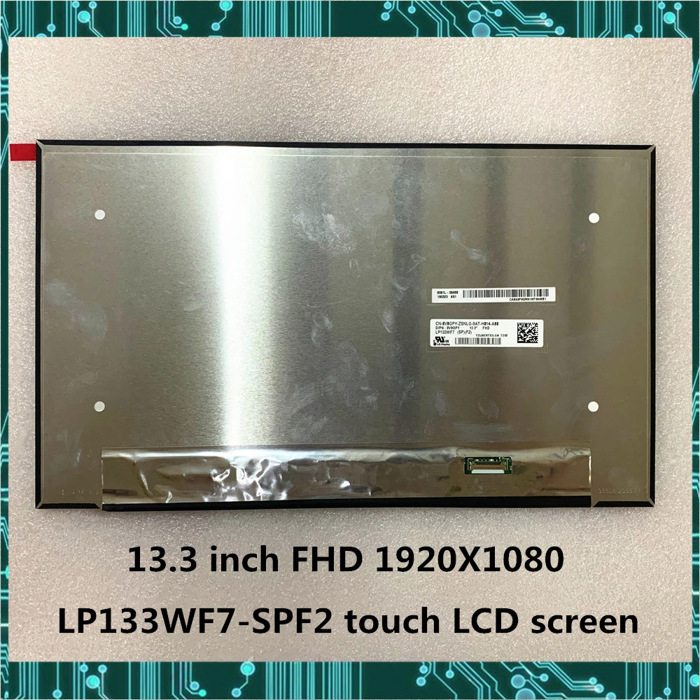 13,3-дюймовая сенсорная ЖК-панель FHD 1920X1080 для Dell Latitude 5300 LP133WF7-SPF2 LP133WF7 (SP) (F2)