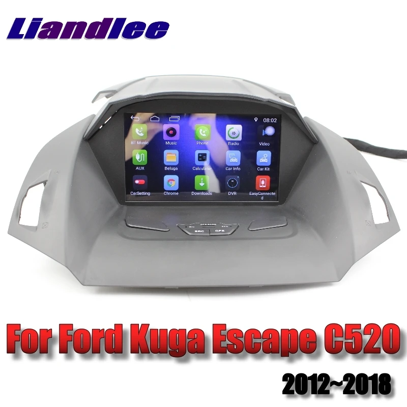 Автомагнитола LiisLee для Ford Kuga esck C520 2012 ~ 2019 мультимедийный ТВ DVD GPS Hi-Fi радио стерео