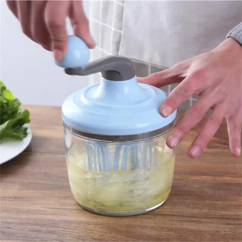 Миксер для яиц ручной самоповорачивающийся венчик блендер взбивание крем