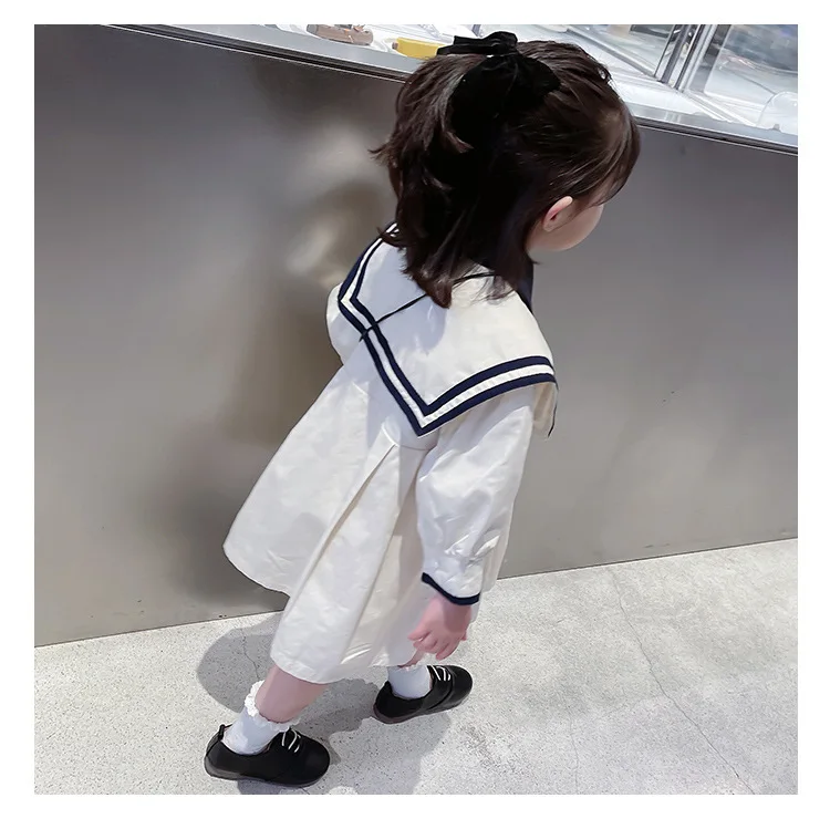 

Children's dress 2021 spring and autumn new girl Korean dress small fresh and western princess cotton skirt