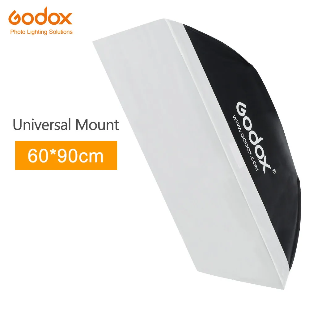 Софтбокс Godox 60*90 см 24*35 &quot Универсальное крепление софтбокс для студийной вспышки
