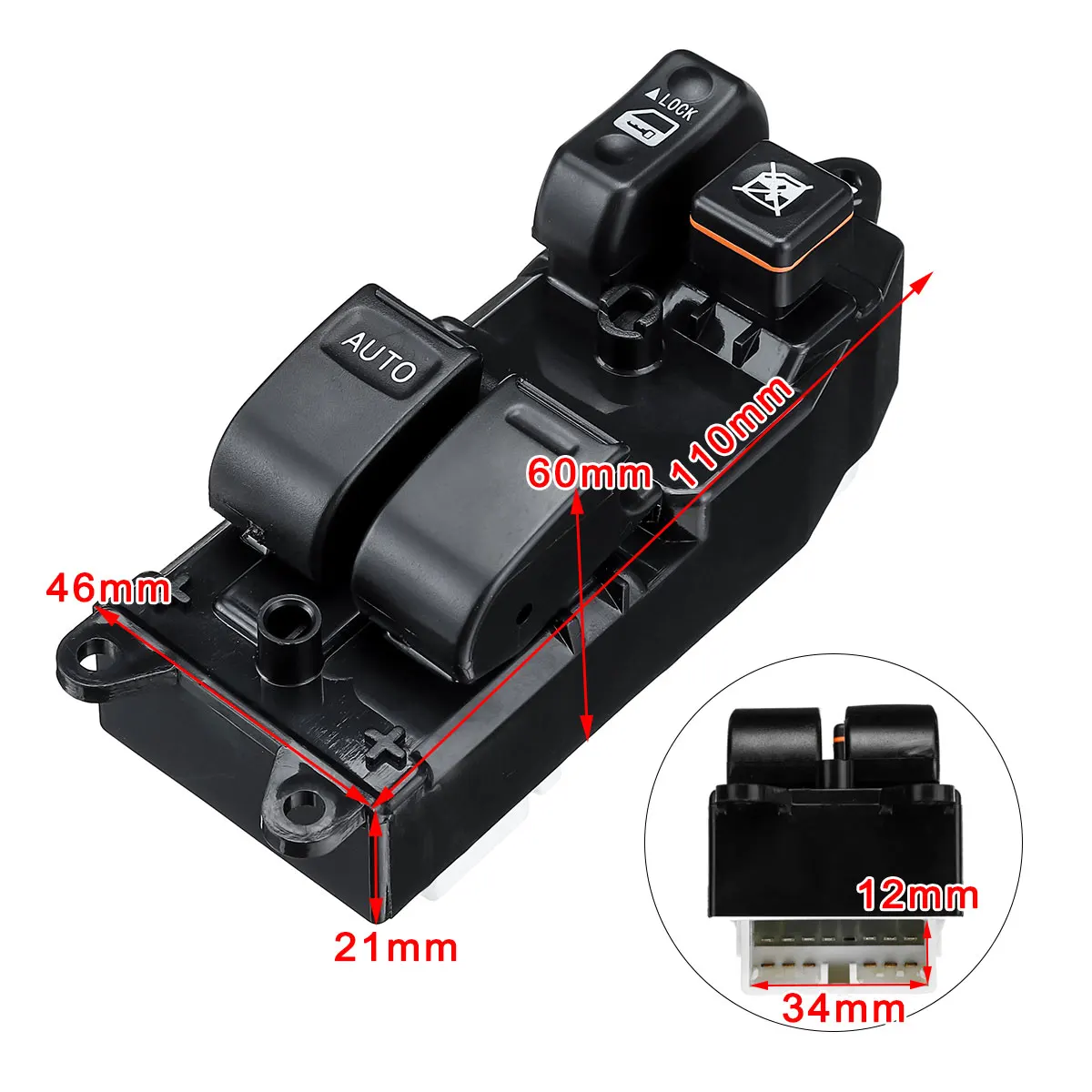 Автомобильный Электрический регулятор Мастер управления кнопка включения окна