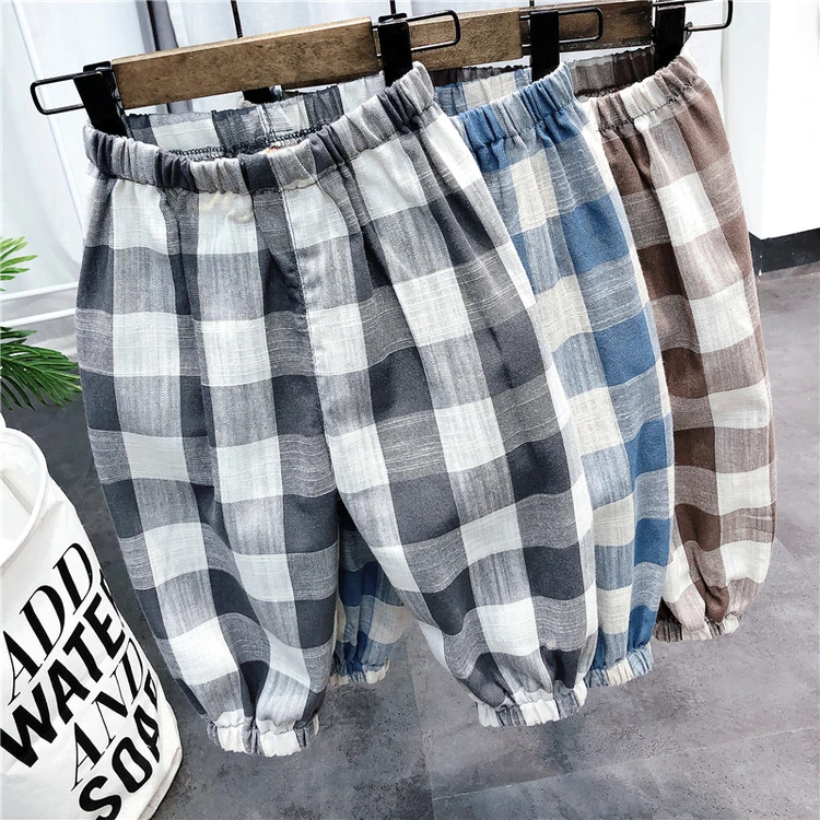 Лидер продаж 2020 года штаны для мальчиков летние противомоскитные детские