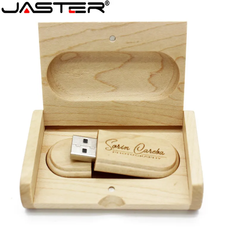 USB флеш накопитель JASTER деревянный 4/16/32/64 ГБ|pendrive 4gb|wooden usbflash drive |