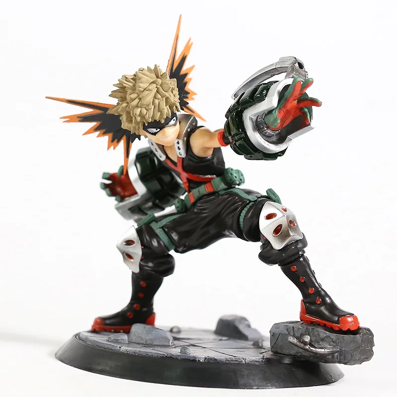 Японская анимация мой герой Академии Bakugou Katsuki Рисунок ПВХ фигурка Коллекционная