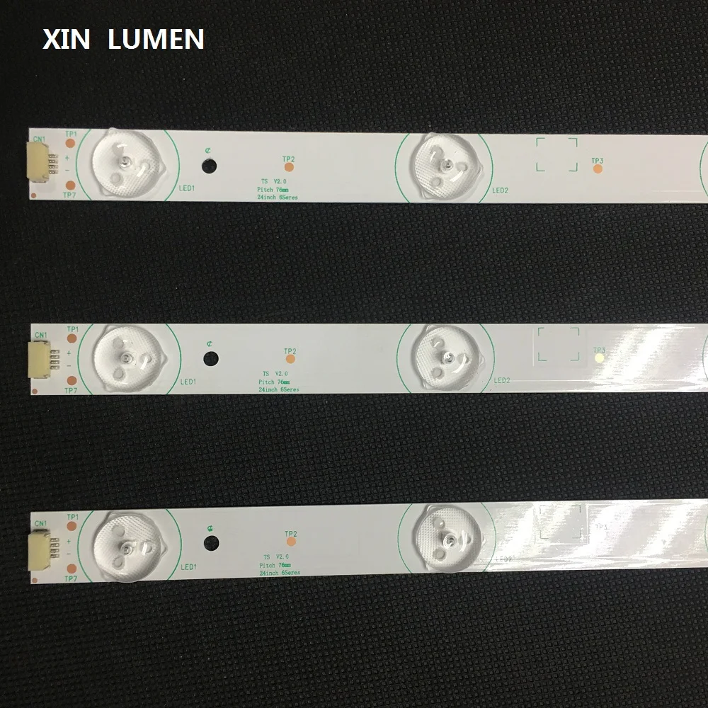 Светодиодные ленты XIN LUMEN 2019 new backlighe для Sharp 24 ''TV 3 шт./компл. RUNTKB357WJ E227809C HX S(1).94V 0 TS
