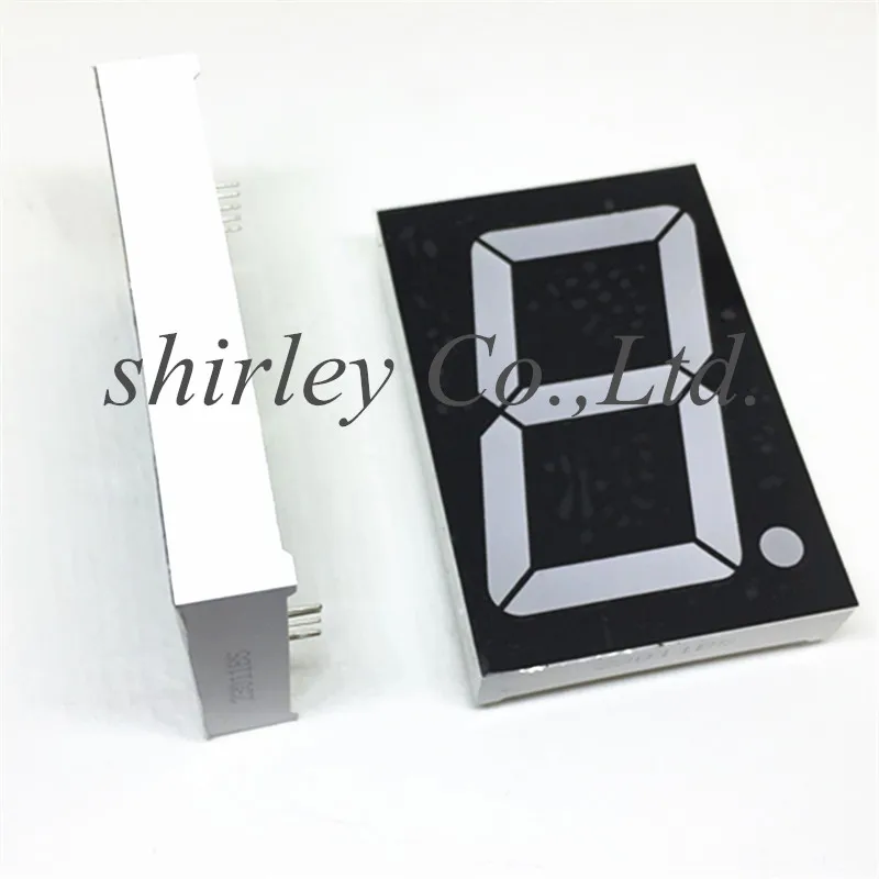 Free shipping 10 PCS New 1 Bit Digital Tube 2.3 inch Red LED Common Anode 7 Segment Display Wholesale | Лампы и освещение