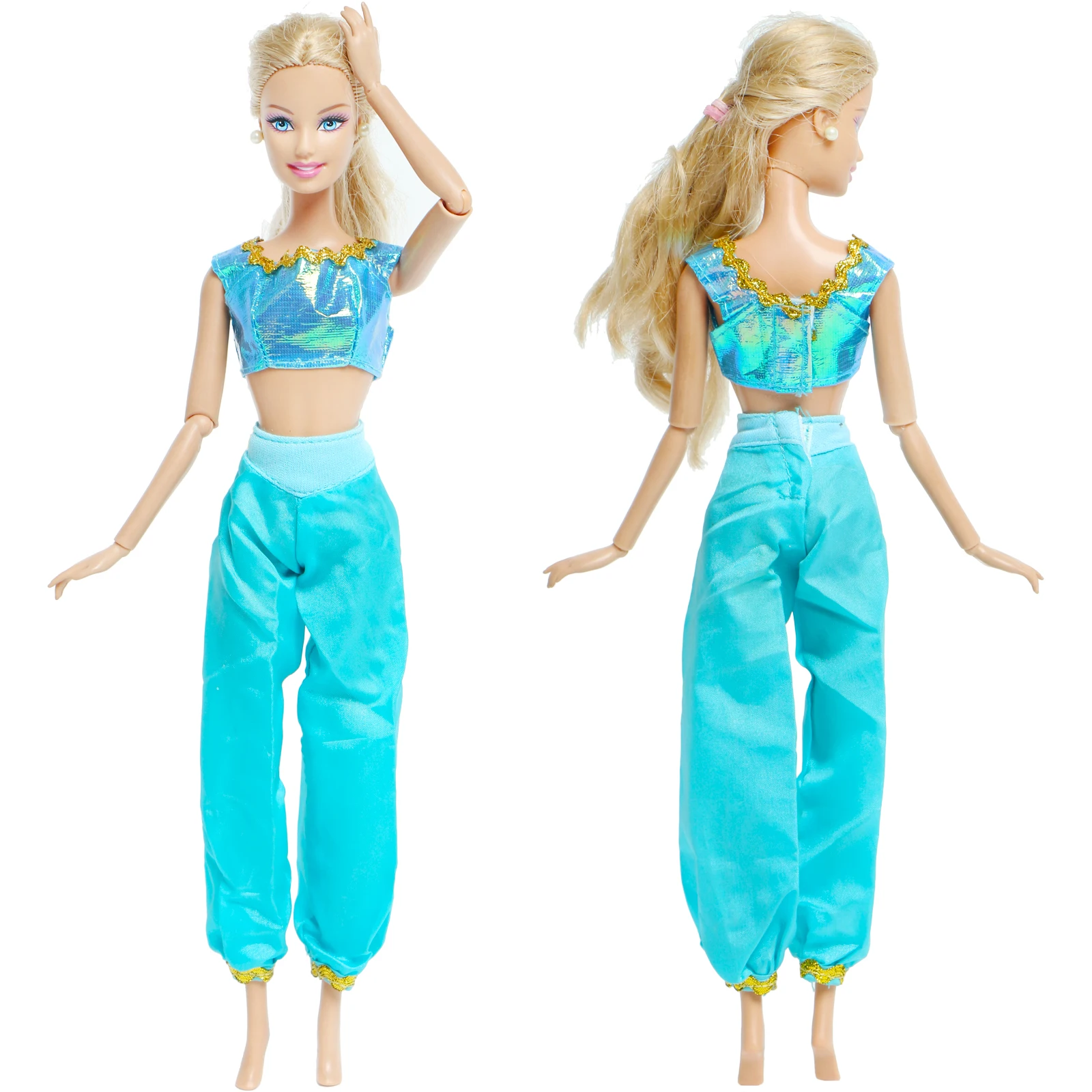 Экзотическая ручная работа синяя принцесса наряд сказка копия Аладдин Жасмин