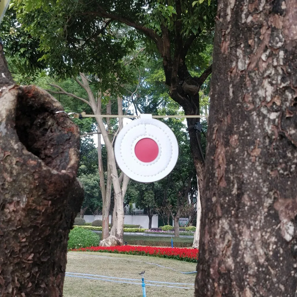 

6pcs Fiber Target Pinner Plinking Target For Practice Paintball Target 6 Size Paintball Slingshot Target Hunting Equipment