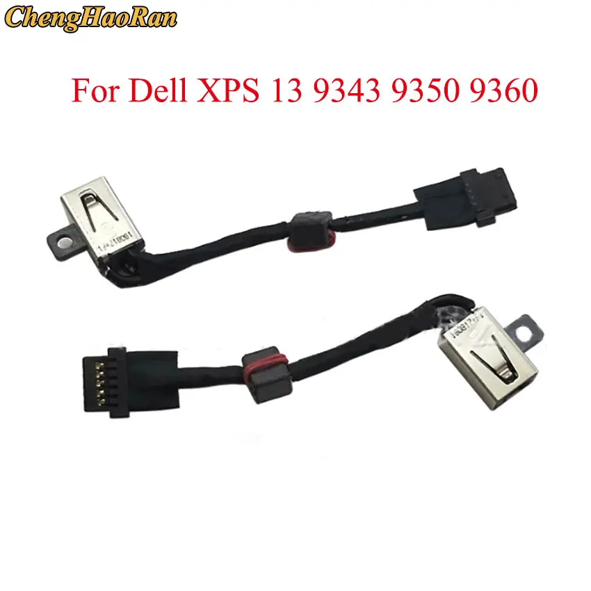 ChengHaoRan 1 шт. для Dell XPS 13 9343 9350 9360 входной разъем питания постоянного тока с кабелем