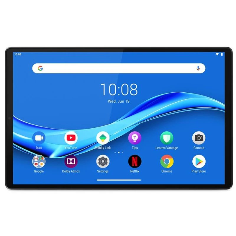 Планшет LENOVO Tab M10 Plus TB-X606F 4GB 64GB Android 9.0 серебристый [za5t0284ru] | Компьютеры и офис