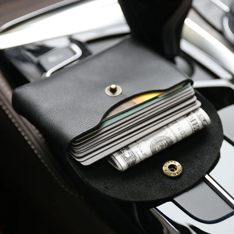 

SIKU men's leather coin purses holders fashion women wallet case mini wallet card holder