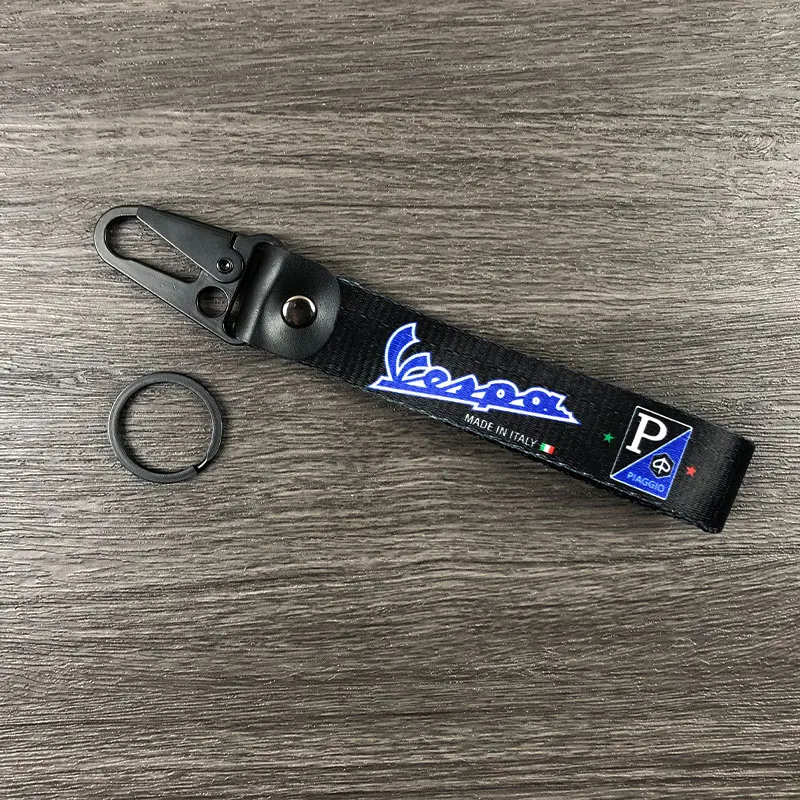 Аксессуары для мотоциклов брелок ключей с вышивкой Piaggio Vespa Primavera 150 SPRINT GTS 300 ie LXV 125