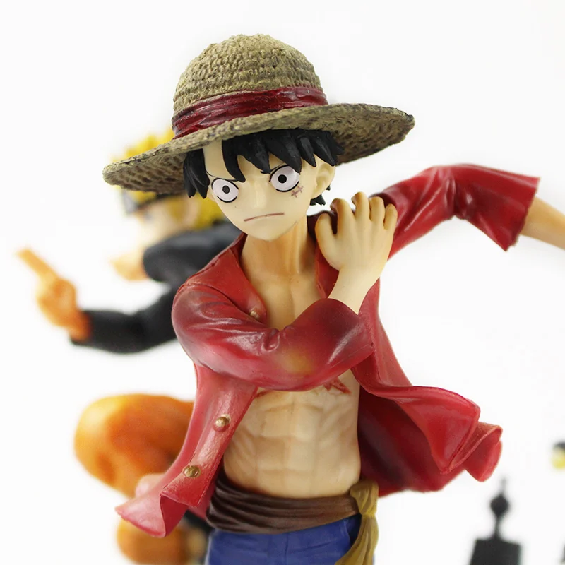 28 см Jump Force Dragon Ball наруто одна деталь фигурка игрушки Коллекционная модель куклы Луффи Узумаки Сон Гоку аниме персонажи