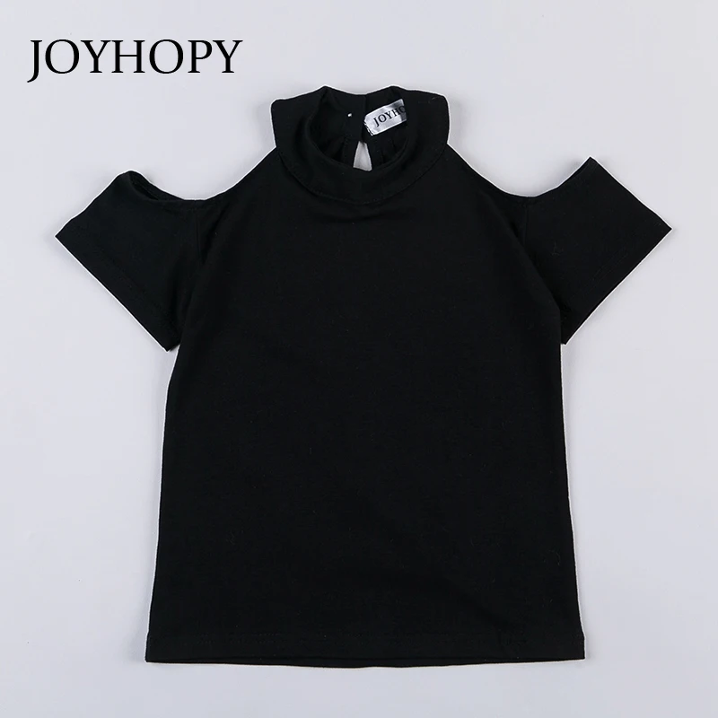 Детская футболка для девочек детские футболки с коротким рукавом и вырезами топ