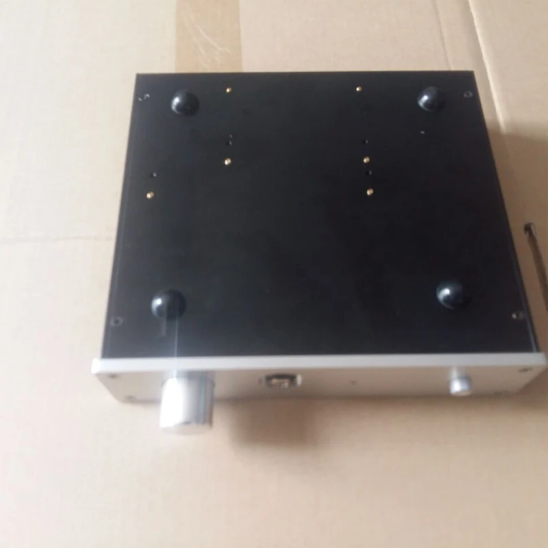 

Vogue 2104 210*45*191mm Aluminum Amp Amplifier Chassis Box House DIY Enclosure With Feet Knob Switch Case Shell