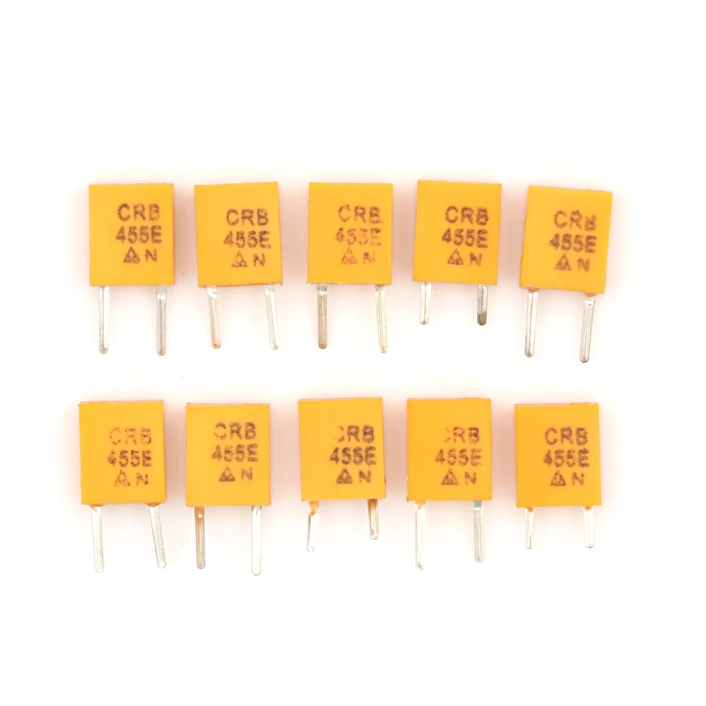 10pcs 2pins 455E 455KHz 455K DIP-2 Ceramic Crystal Oscillator | Обустройство дома