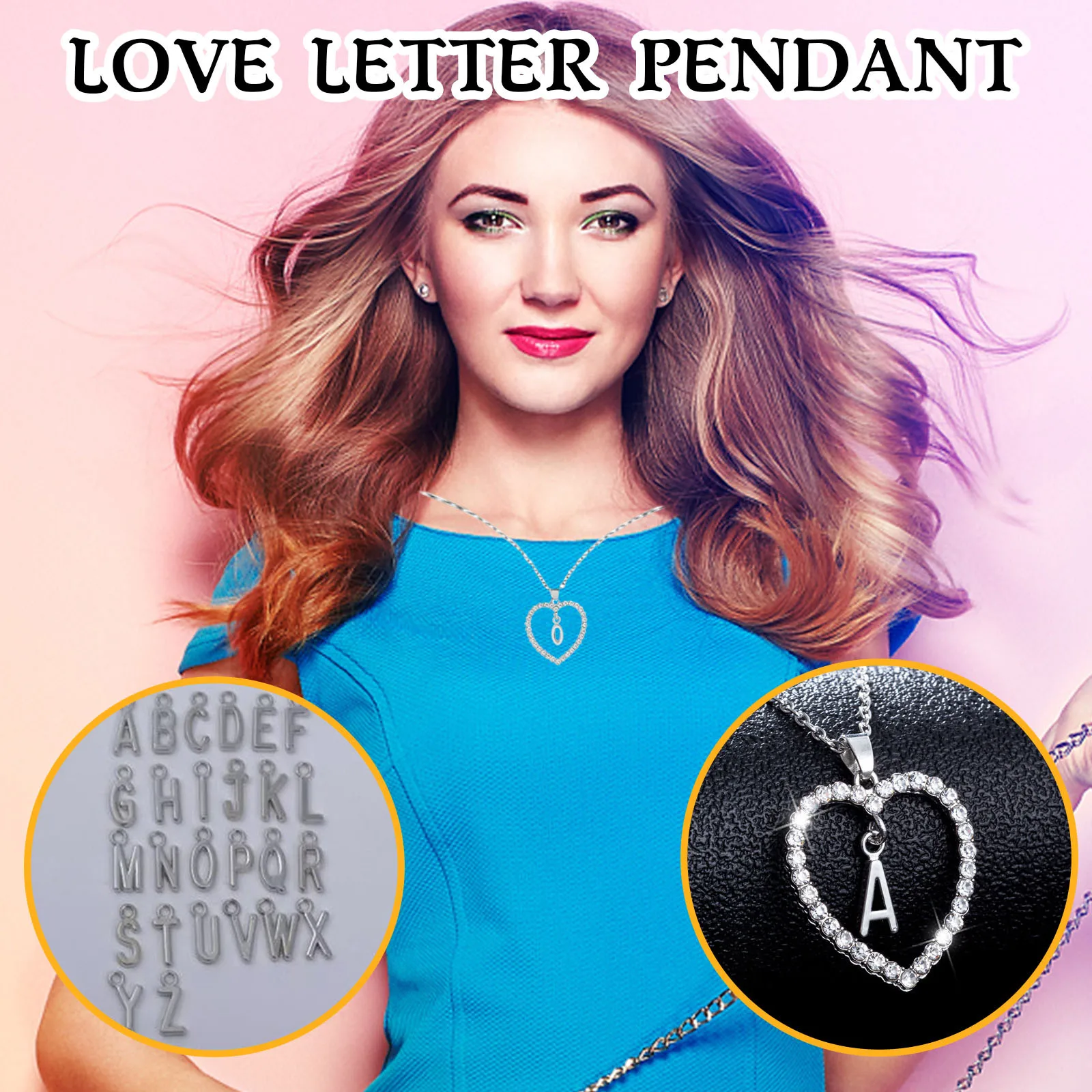 2020 изготовленный на заказ ожерелье с подвеской для Женщин Алфавит изделия в